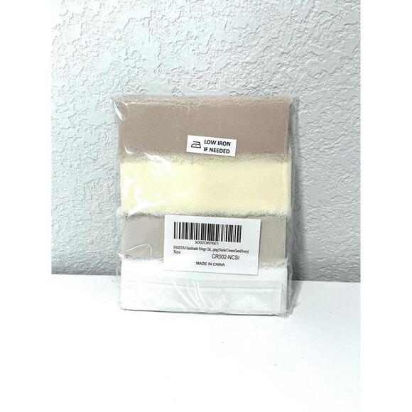 Faneya HandmadeThank You Card Fringe Chiffon Ribbon Included Four Colors - New - Picture 2 of 2